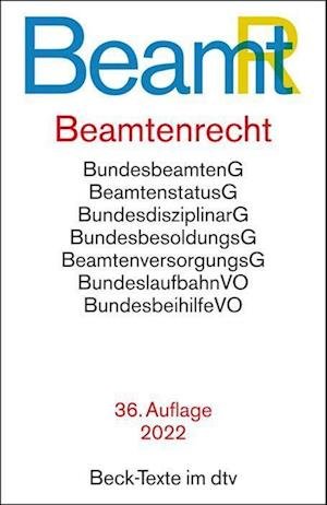 Cover for Dtv Verlagsgesellschaft · Beamtenrecht (Pocketbok) (2022)