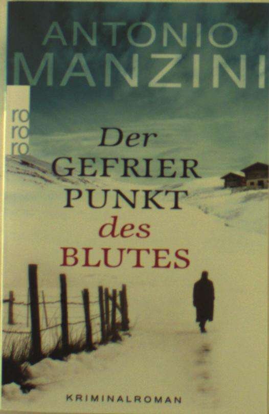 Cover for Antonio Manzini · Roro Tb.23490 Manzini:der Gefrierpunkt (Buch)