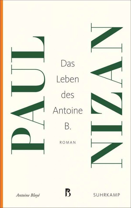 Cover for Paul Nizan · Suhrk.TB.4990 Nizan:Das Leben des Antoi (Book)