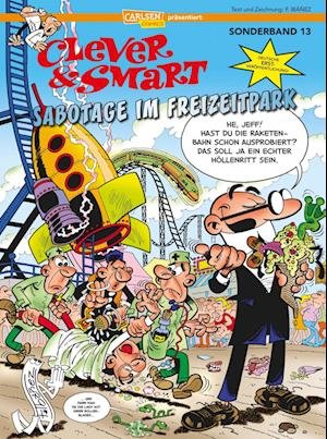 Cover for Francisco Ibáñez · Clever und Smart Sonderband 13: Sabotage im Freizeitpark (Book) (2022)