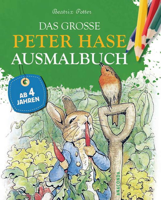 Cover for Potter · Das große Peter-Hase-Ausmalbuch (Book)