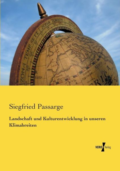 Cover for Passarge · Landschaft und Kulturentwicklu (Book) (2019)