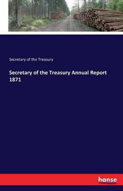 Cover for Treasury · Secretary of the Treasury Annu (Book) (2016)