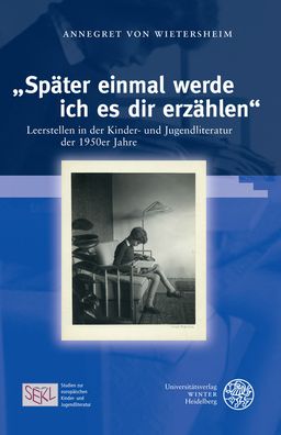 Cover for Wietersheim · &quot;Später einmal werde ich es (Bok) (2019)