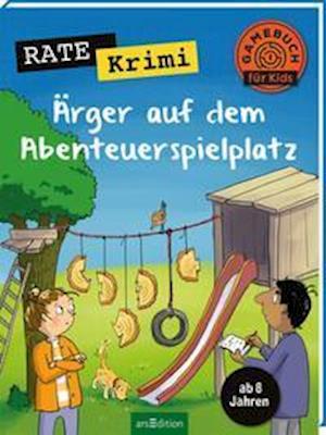 Cover for Ute Löwenberg · Rate-Krimi - Ärger auf dem Abenteuerspielplatz (Paperback Book) (2022)