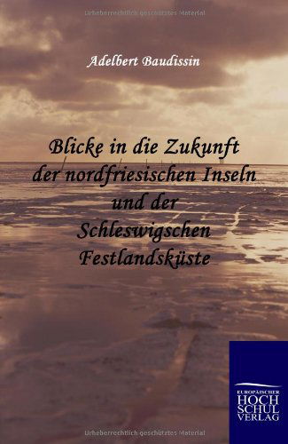 Cover for Adelbert Baudissin · Blicke in Die Zukunft Der Nordfriesischen Inseln Und Der Schleswigschen Festland (Taschenbuch) [German edition] (2010)