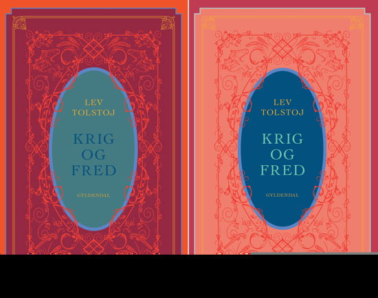 Cover for Lev Tolstoj · Gyldendals Kronjuveler: Krig og fred 1+2 (Bound Book) [3.º edición] (2019)