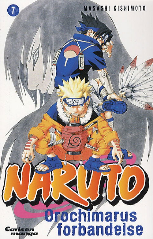 Cover for Masashi Kishimoto · Naruto. Carlsen manga., 7: Naruto 7: Orochimarus forbandelse (Hæftet bog) [1. udgave] (2006)