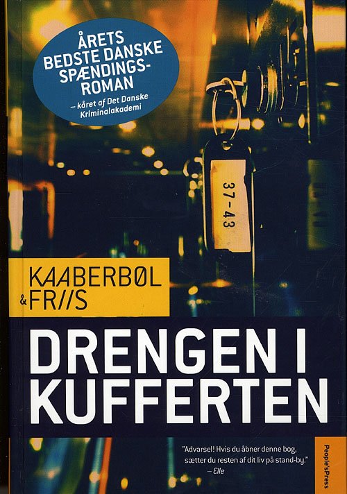 Cover for Agnete Friis Lene Kaaberbøl · Nina Borg #1: Drengen i kufferten HB (Inbunden Bok) [4:e utgåva] [Hardback] (2009)