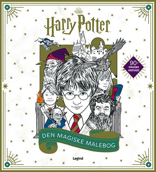 Cover for Harry Potter · Harry Potter - Den magiske malebog (Sewn Spine Book) [1.º edición] (2020)