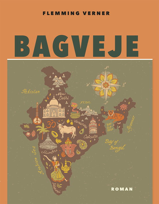 Cover for Flemming Verner · Bagveje (Sewn Spine Book) [1st edition] (2019)