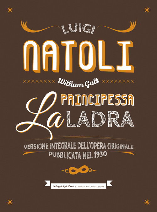 Cover for Luigi Natoli · La Principessa Ladra (Book)