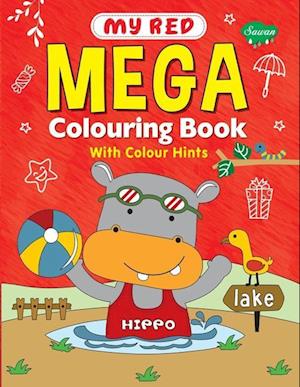 Cover for Sahil Gupta · My Red Mega Colouring book (Paperback Book) (2021)