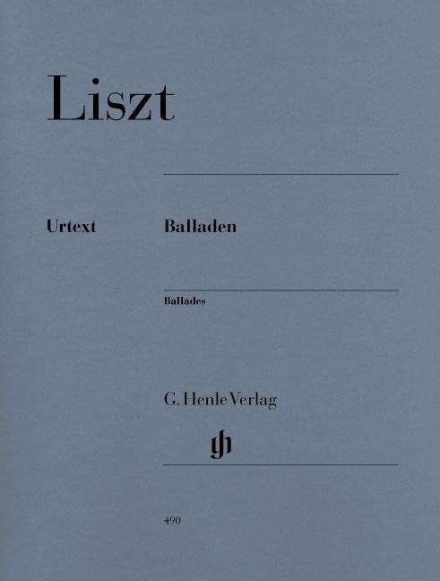 Cover for F. Liszt · Balladen,Klavier.HN490 (Bok) (2018)