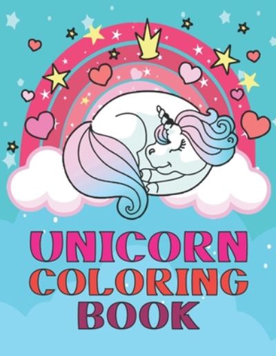 Cover for Rabbi Hossain · Unicorn Coloring Book (Paperback Book) (2020)