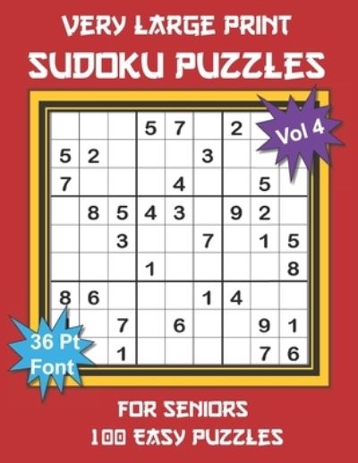 Cover for Youdosudo · Very Large Print Sudoku Puzzles for Seniors (Paperback Book) (2020)