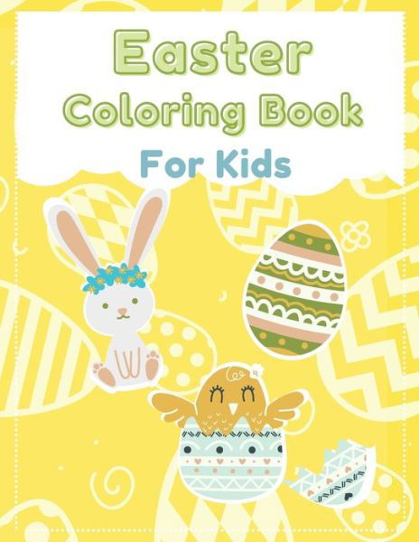 Cover for Peek A Book · Easter Coloring Book For Kids (Paperback Book) (2021)