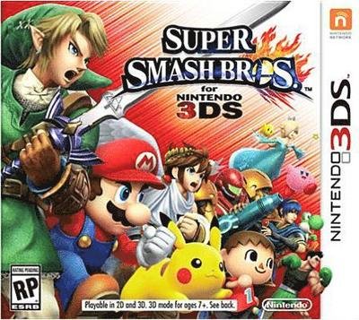 Cover for 3DS · Super Smash Bros  ASUS 3DS (PC)
