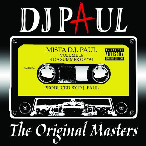 Cover for DJ Paul · Original Masters: 16 (CD) (2013)