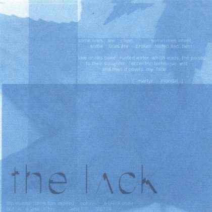 Cover for Lack (CD) (2002)