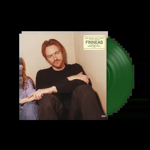 Cover for Finneas · For Cryin' out Loud! (LP) [Green Coloured Bio Vinyl edition] (2024)