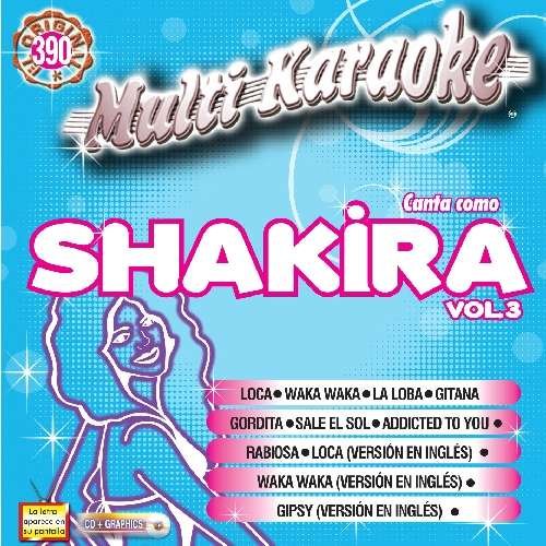 Karaoke: Shakira 3 - Karaoke: Shakira 3 - Muziek - MMMC - 0617091003904 - 11 januari 2011