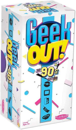 Cover for Geek Out! 90s Edition Board Game (MERCH) (2020)