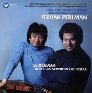 Cover for Itzhak Perlman · Kim / Starer: Violin Concertos (CD) (2016)