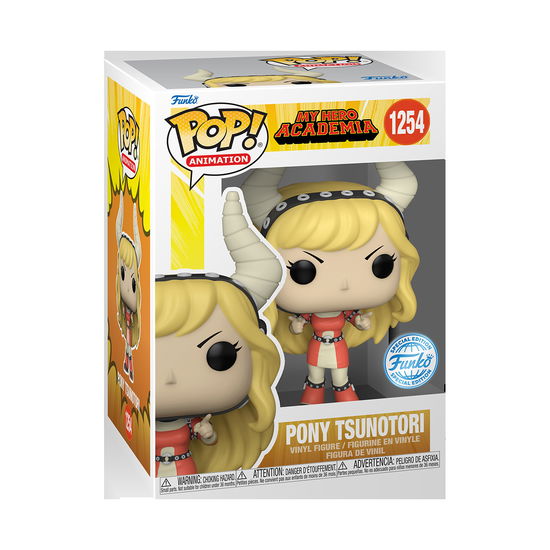 Pony Tsunotori (Vinyl Figure 1254) - My Hero Academia: Funko Pop! Animation - Produtos - Funko - 0889698632904 - 15 de setembro de 2023