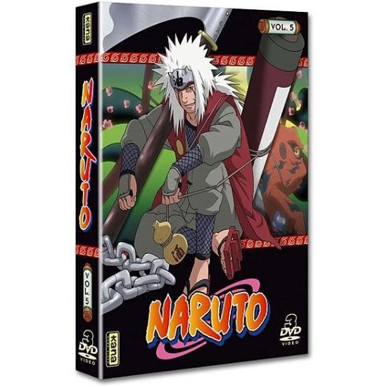 Cover for NARUTO - Vol 05 - (3DVD) SLIM BOX (DVD) (2019)