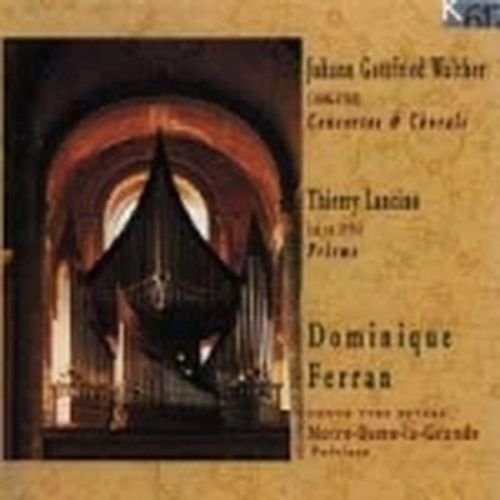 Cover for Organ · Johann Gottfried Walther - Concerto X Org Del Signor Meck, Del Signor Gregori, Del Signor Taglietti.. (CD) (2005)