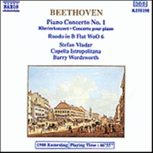 Cover for Ludwig Van Beethoven · Piano Concerto No. 1 (CD) (1989)