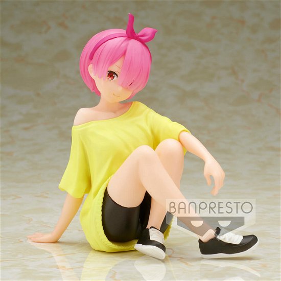 RE:ZERO - Ram - Relax Time - Figurine 14cm - Figurine - Merchandise -  - 4983164185904 - November 3, 2022