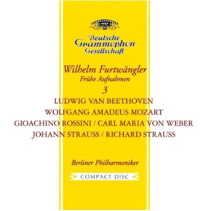 Fruhe Aufnahmen 3 - Wilhelm Furtwangler - Musik - UNIJ - 4988005780904 - 22. Oktober 2013