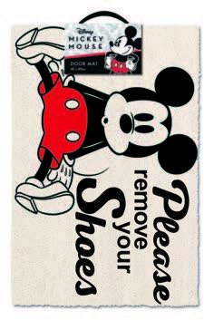 Cover for Mickey Mouse · Please Remove Your Shoes - Door Mat (Dørmatte)