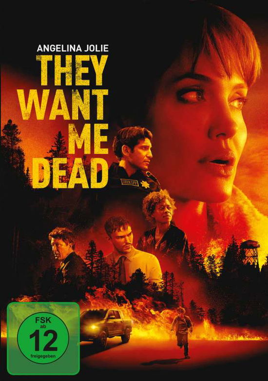 Cover for Angelina Jolie,jon Bernthal,nicholas Hoult · They Want Me Dead (DVD) (2021)