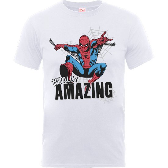Marvel Comics Kids Tee: Amazing Spiderman (9 - 11 Years Only) - Marvel Comics - Fanituote - Brands In Ltd - 5057245252904 - 
