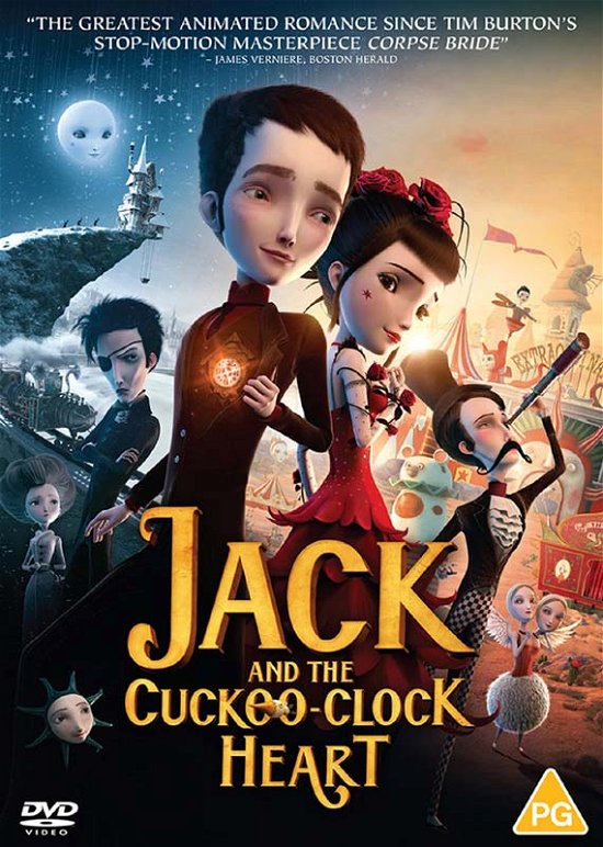 Cover for Jack and the Cuckooclock Heart · Jack and the Cuckoo-Clock Heart (DVD) (2020)