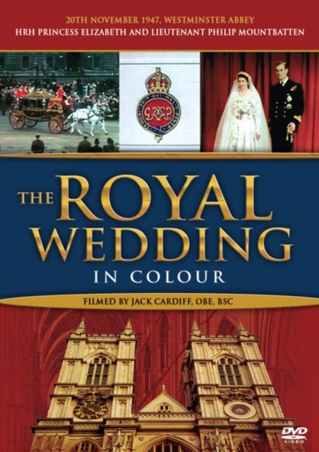 Cover for Royal Wedding in Colour · The Royal Wedding in Colour (DVD) (2021)