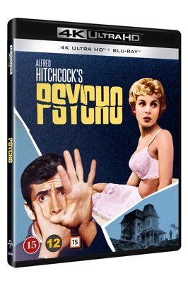 Cover for Psycho (1960) (4k+Bd) (4K Ultra HD) (2021)