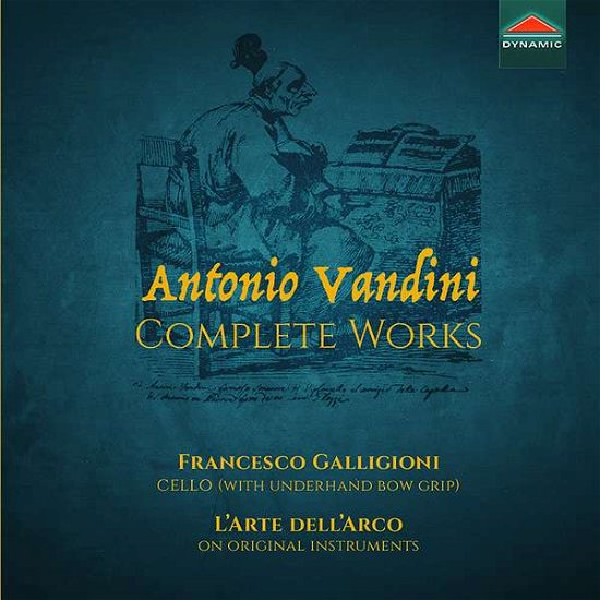 Cover for L Arte Dell Arco · Antonio Vandini: Complete Works (CD) (2020)