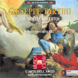 Cover for Tartini / Guglielmo / L'arte Dell'arco · Violin Concertos 2 (CD) (1999)