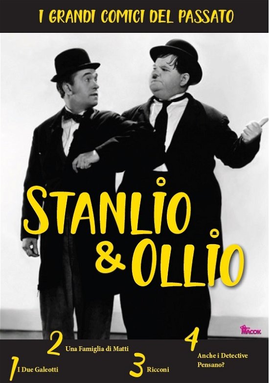 Cover for Stanlio &amp; Ollio · Comiche Indimenticabili (DVD) (2019)