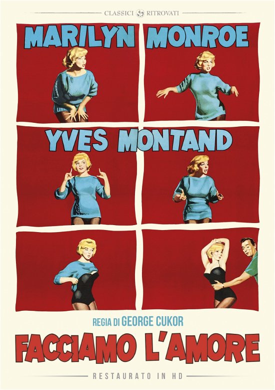 Cover for Monroe, Montand, Randall, Vaughan, Hyde-White · Facciamo L'Amore (Restaurato In Hd) (DVD) (2020)