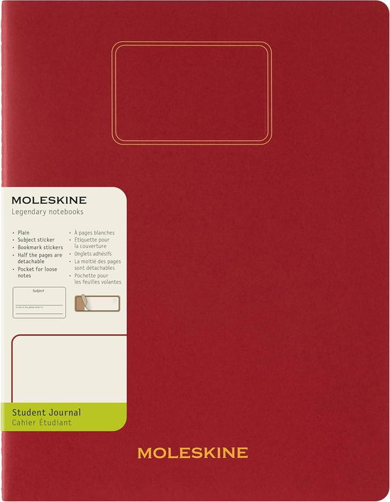 Moleskine Student Cahier Extra Extra Large Notebook - - Bøger - Moleskine - 8056999276904 - 20. marts 2025