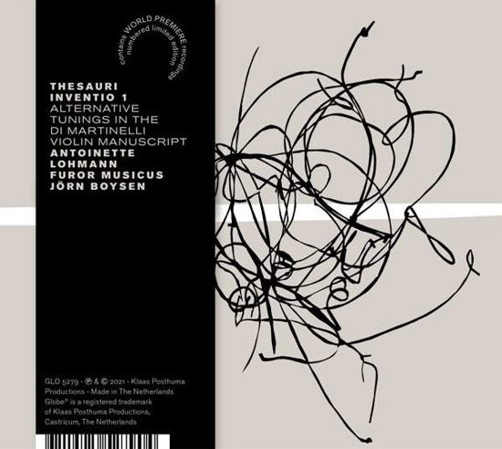 Cover for Antoinette Lohmann · Thesauri Iventio 1 &amp; 2 (CD) (2021)