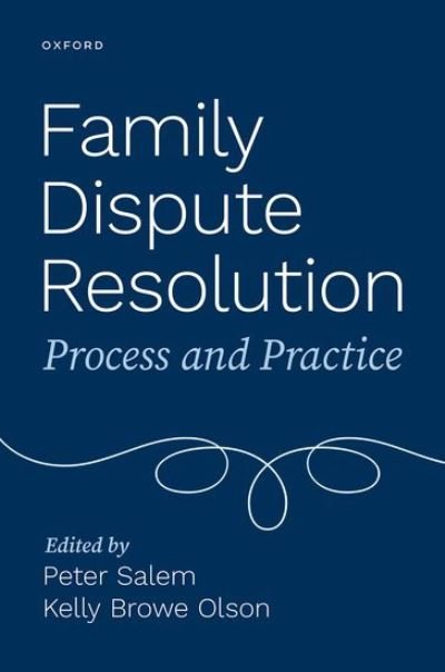 Cover for Salem · Family Dispute Resolution Handbook (Bok) (2024)