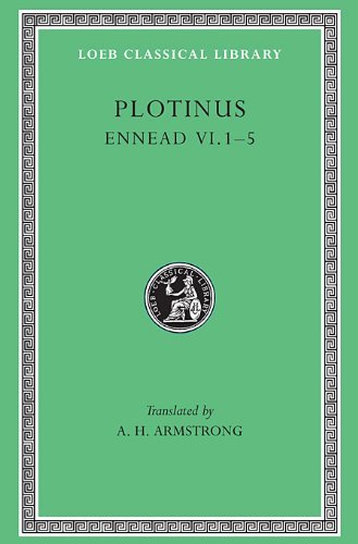 Cover for Plotinus · Ennead VI.1–5 - Loeb Classical Library (Hardcover Book) (1988)