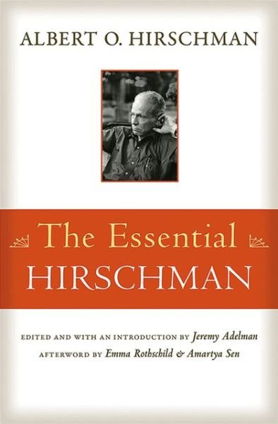 Cover for Albert O. Hirschman · The Essential Hirschman (Hardcover Book) (2013)