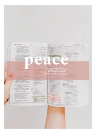 Peace - Teen Girls' Devotional, 1 - Lifeway Students - Książki - Lifeway Church Resources - 9781087740904 - 1 listopada 2020